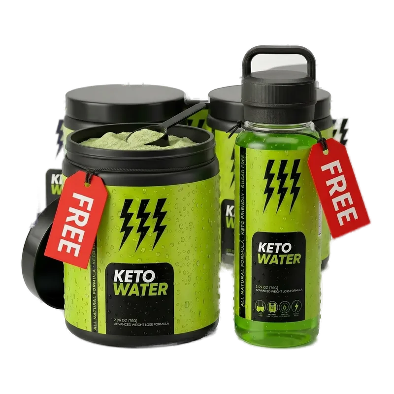 KetoWater Natural Weight Management Formula — 6 Bottle / 180 Day Pack